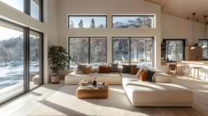Im Sommer kuehl - im Winter warm: Massivhaus Wohngefuehl